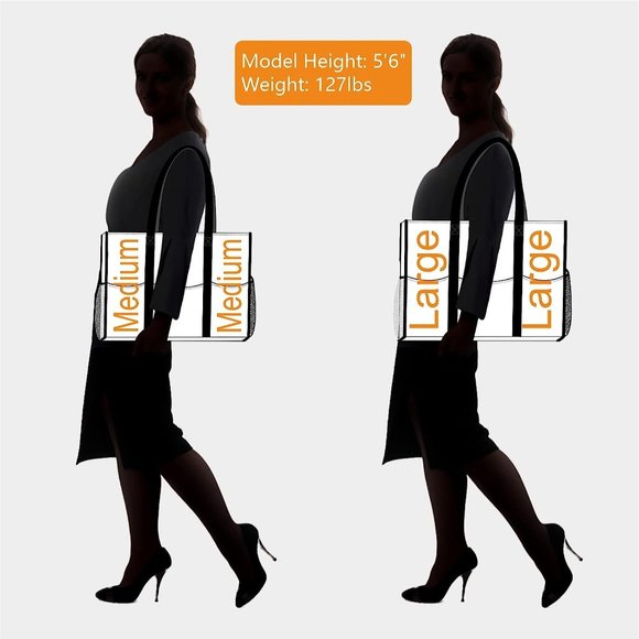 Water Resistant Tote Bag for women with 13 Exterior & Interior Pockets,